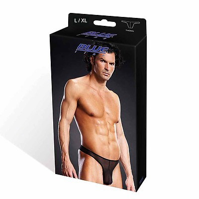 BLUE LINE Pro-Mesh Thong schwarz