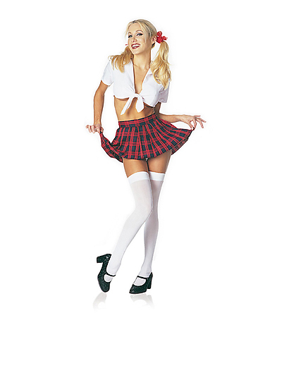 LA SEXY SCHOOL GIRLS , SET RED