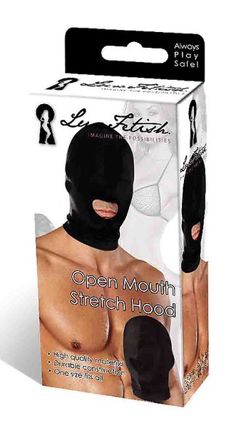LUX FETISH Open Mouth Stretch Hood