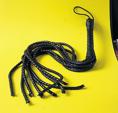 JOYCE JONES Lederpeitsche 9-schwänzig