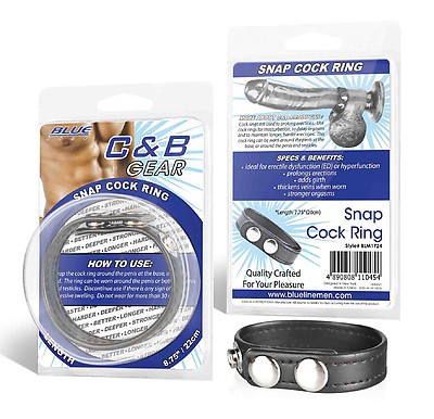 BLUE LINE C&B GEAR Snap Cock Ring 22cm