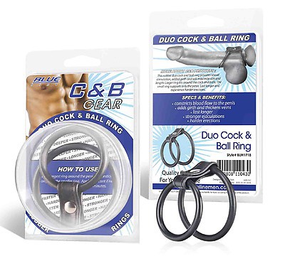 BLUE LINE C&B GEAR Duo Cock & Ball Ring