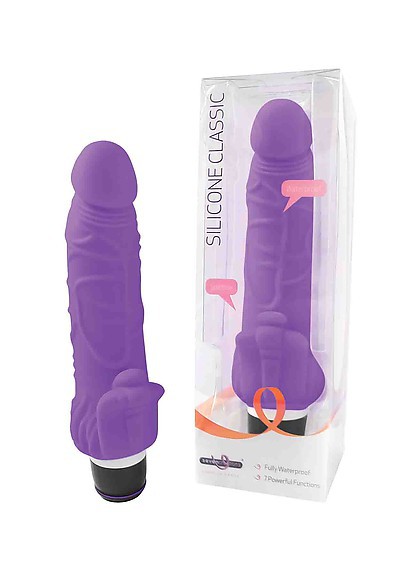 SEVEN CREATIONS Silicone Classic Vibe purple - large