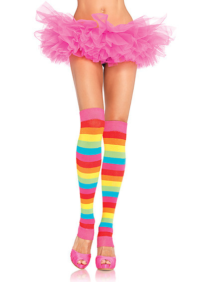 Rainbow Leg Warmers