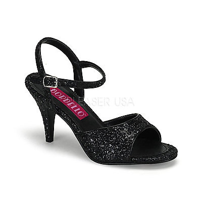 KITTEN-35G schwarz Glitzer