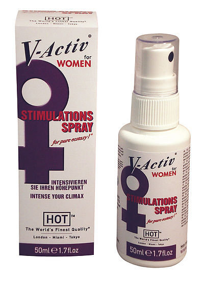 HOT V-Activ Stimulat.-Spray Women 50ml
