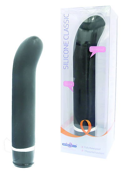 SEVEN CREATIONS Silicone Classic G-Vibe black