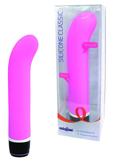 SEVEN CREATIONS Silicone Classic G-Vibe pink