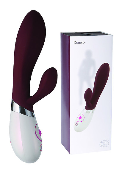 MINDS OF LOVE Romeo dunkelrot/ weiß