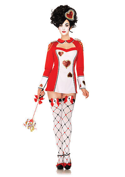 2PC. Card Guard Costume Set With Keyhole Dress And Glitter Head Piece