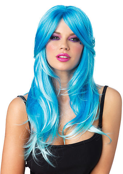 Glow Two-Tone Long Curly Wig