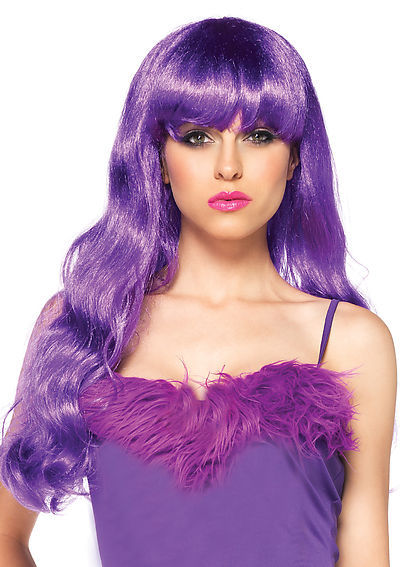 Neon Star Long Wavy Wig