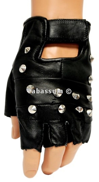 Lederhandschuhe - Point Studs