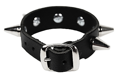 Lederarmband, 1 R. 1,5 cm Conenieten mit Schrauben