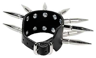 Lederarmband - 2 R. 4,5 cm Killernieten m. Schrauben