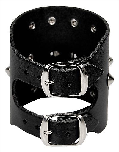 Lederarmband / Spitznieten