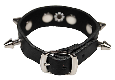 Lederarmband / 1 R. Killernieten mit Ring
