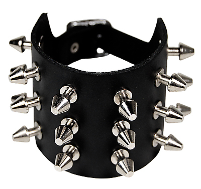 Lederarmband / 3 R. Killernieten