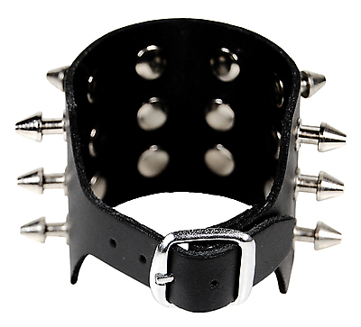 Lederarmband / 3 R. Killernieten