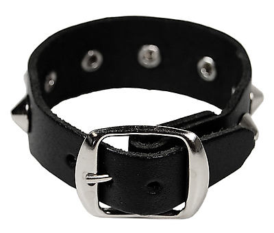 Lederarmband / 1 R. Spitznieten