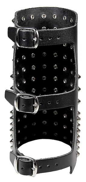 Lederarmband / 99 Spitznieten