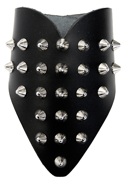 Kunstlederarmband / Spitznieten