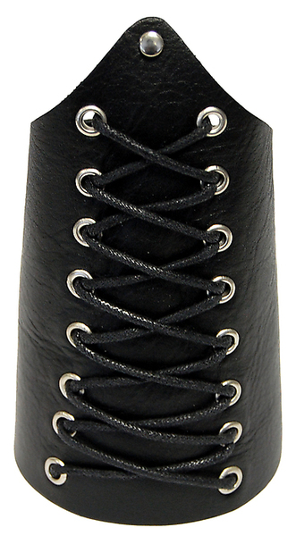 Armmanschette aus Leder mit Schnürung