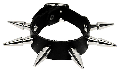 Lederarmband / 1 R. 2,5 Cm Conenieten