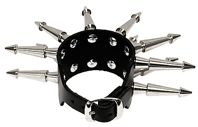 Lederarmband / 2 R. 4,5 Cm Conekillernieten