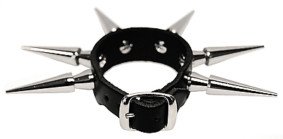 Lederarmband / 1 R. 4,5 Cm Conenieten