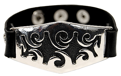 Kunstlederarmband / Tribal Muster