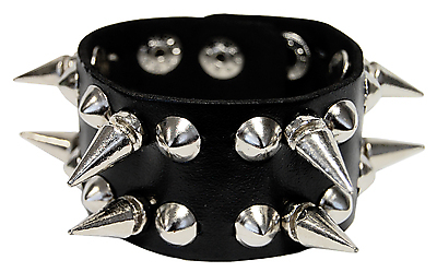 Kunstlederarmband / Killer & Spitznieten