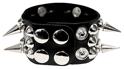 Kunstlederarmband / Killer & Spitznieten