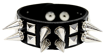 Kunstleder-Armband doppelreihig