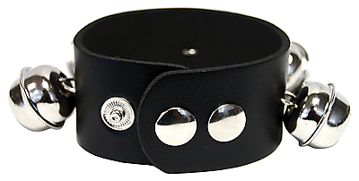 Kunstlederarmband / Glocken