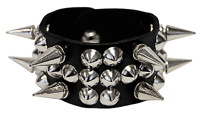 Kunstlederarmband / Killer & Spitznieten