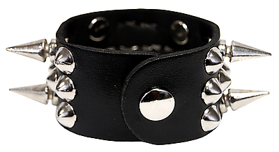 Kunstlederarmband / Killer & Spitznieten