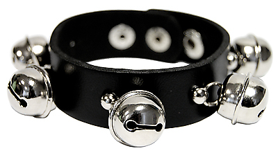 Kunstlederarmband / Glocken
