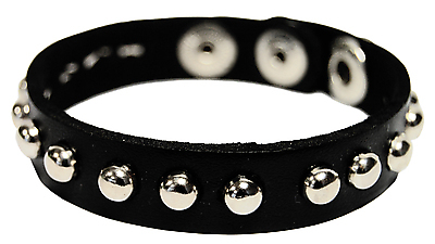 Kunstlederarmband / Rundnieten