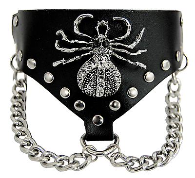 Lederarmband - Spinne