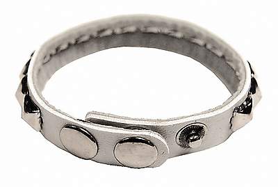 Kunstlederarmband / Pyramidennieten