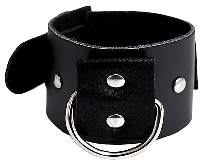 Kunstlederarmband - Ring