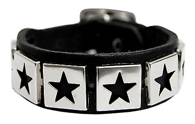 Kunstlederarmband - Sterne