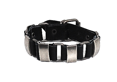 Lederarmband - Flachnieten