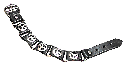 Lederarmband - Peace