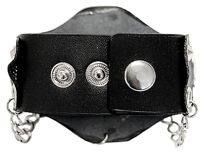 Lederarmband / Totenköpfe