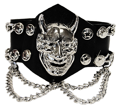 Lederarmband - Dämon