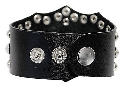 Lederarmband - Joker Totenkopf