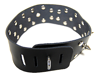 Lederhalsband - Killernieten