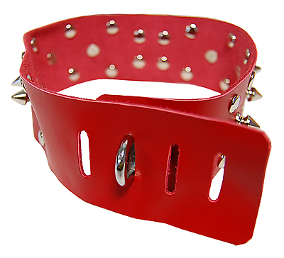 Lederhalsband - Killernieten